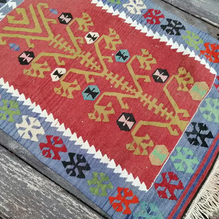 Afghan kilim rug, 2.10x4.4 ft rug, Area rug, Rainbow rug, Handmade rug, turkish rug, Vintage rug, Minimalist rug,, Decor rug, AK153 selling